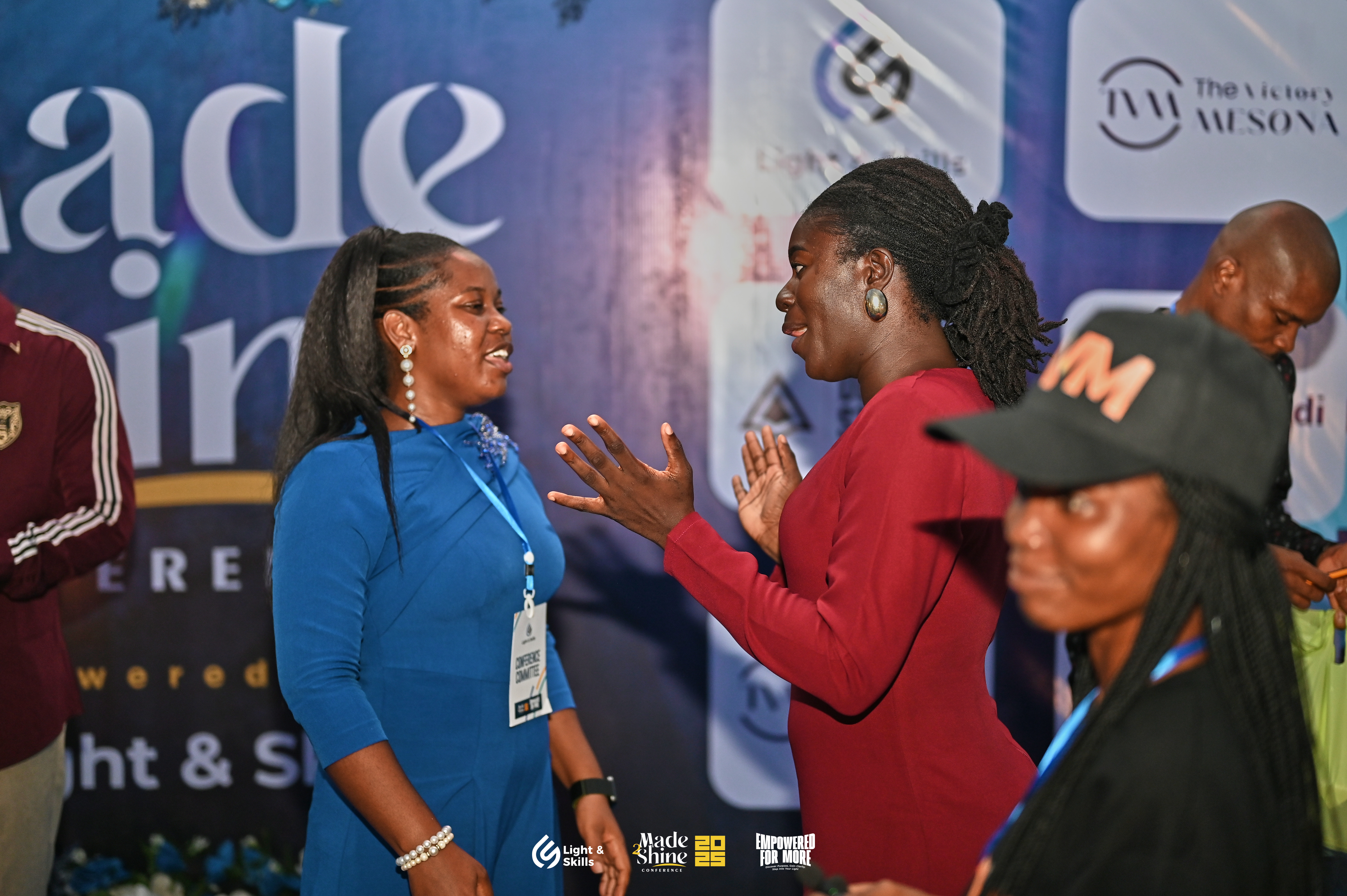 Made2Shine Conference moment